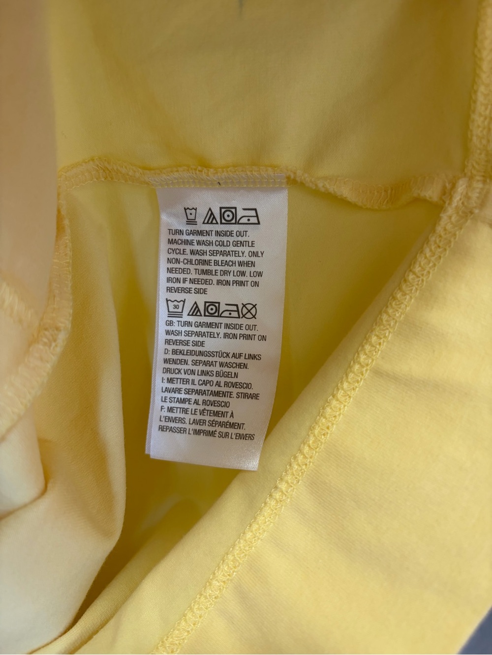 Sleeveless Yellow Beach-Print Midi Dress SMALL - Picture 10 of 17